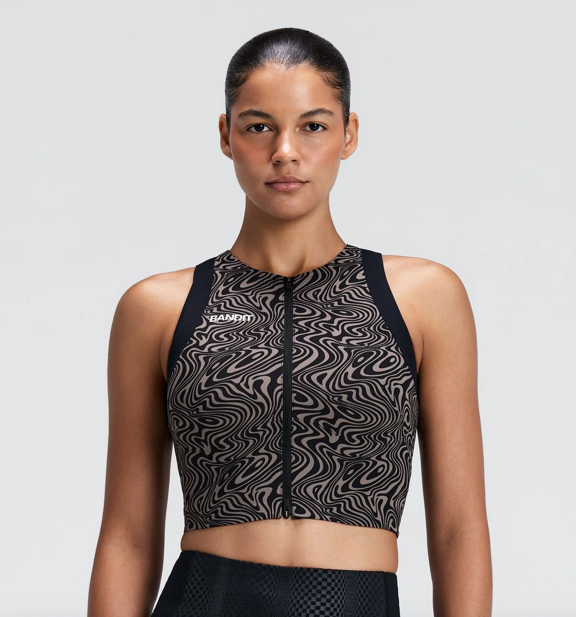 Bandit W Top Adapto™ 2-way zip crop