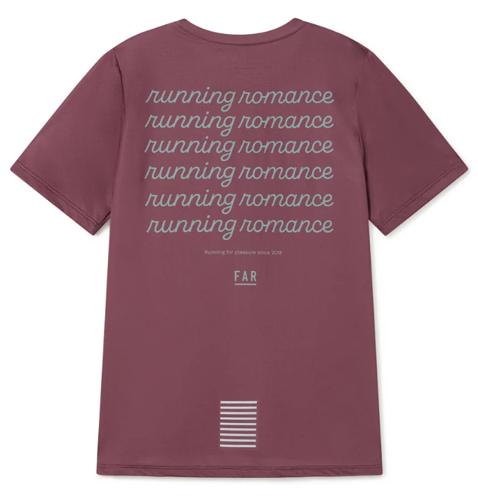 FAR Woman Ultralight Running Camiseta Running Romance - Odda running
