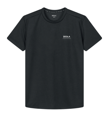 DOXA UNISEX RERUN Camiseta Negro - Odda running