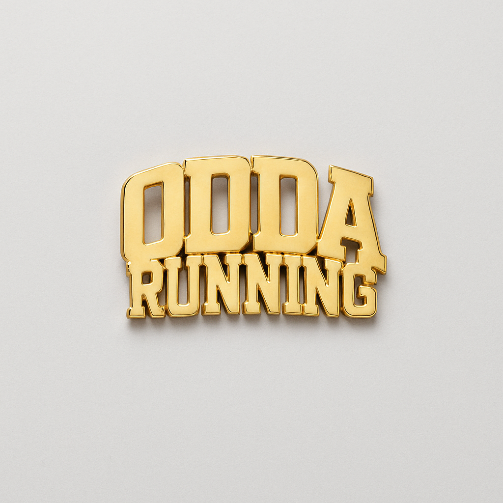 ODDA Pin Metálico - Odda running