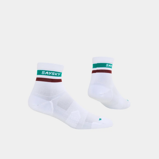 Saysky Calcetines Combat Quarter Socks - Blanco