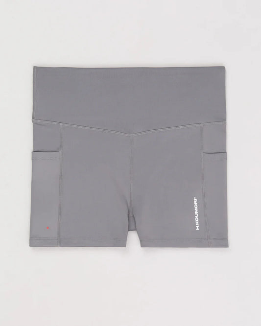 Hermanos Koumori  W Pantalón corto Training Tight Gray - Odda running