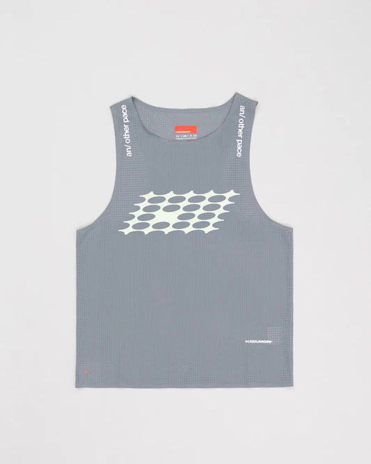 Hermanos Koumori  Camiseta Singlet training gris - Odda running