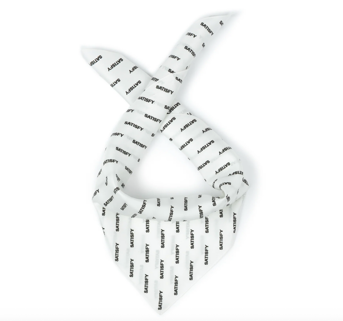 Satisfy Bandana SoftCell™ Carré de soie - Blanco