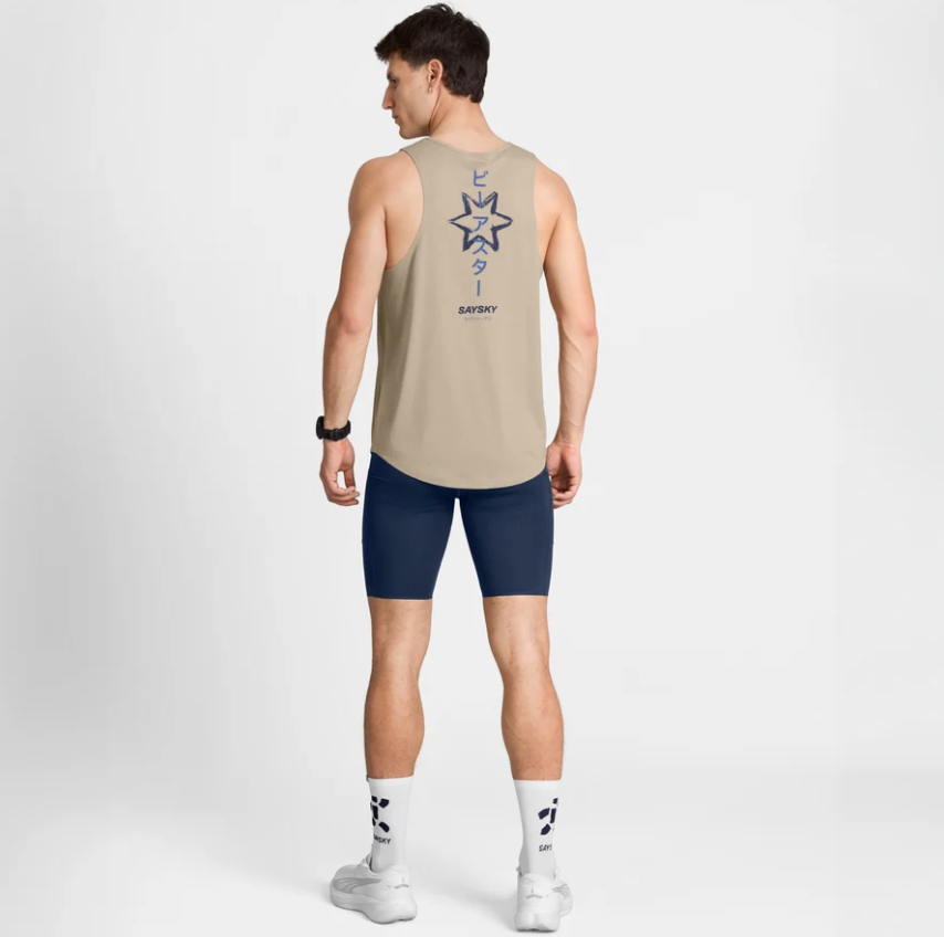 Saysky Camiseta Clean Combat Pro Singlet - Sand