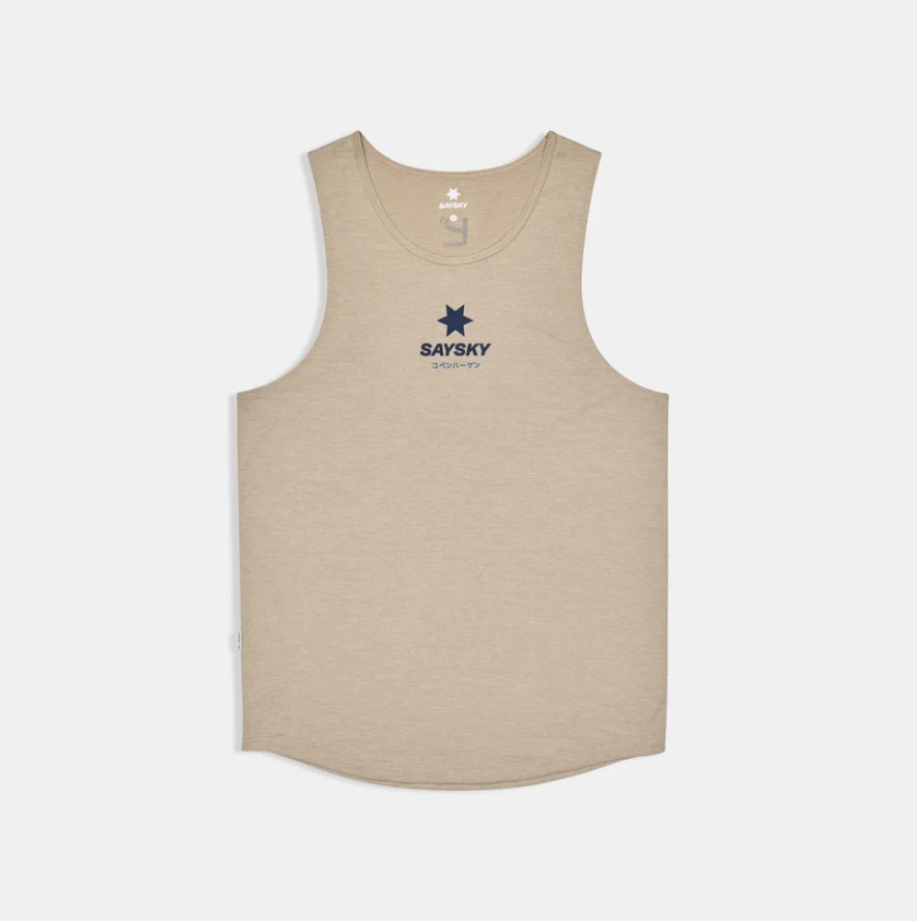 Saysky Camiseta Clean Combat Pro Singlet - Sand
