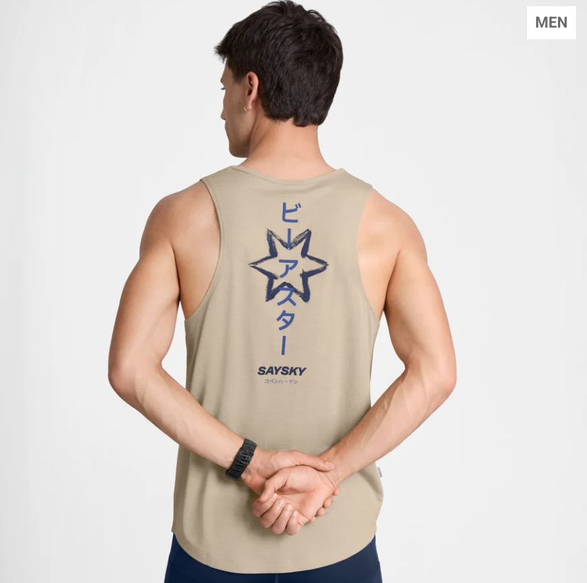 Saysky Camiseta Clean Combat Pro Singlet - Sand