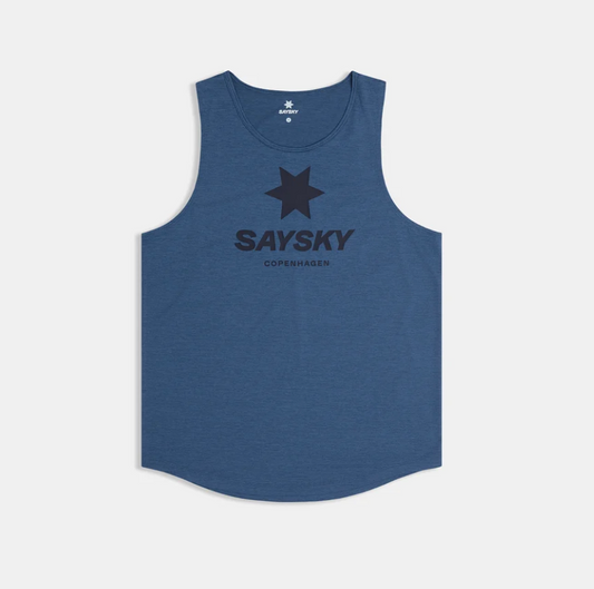 Saysky Camiseta Logo Combat Pro Singlet - Azul
