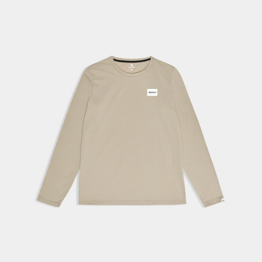 Saysky Camiseta Motion Long Sleeve - Beige