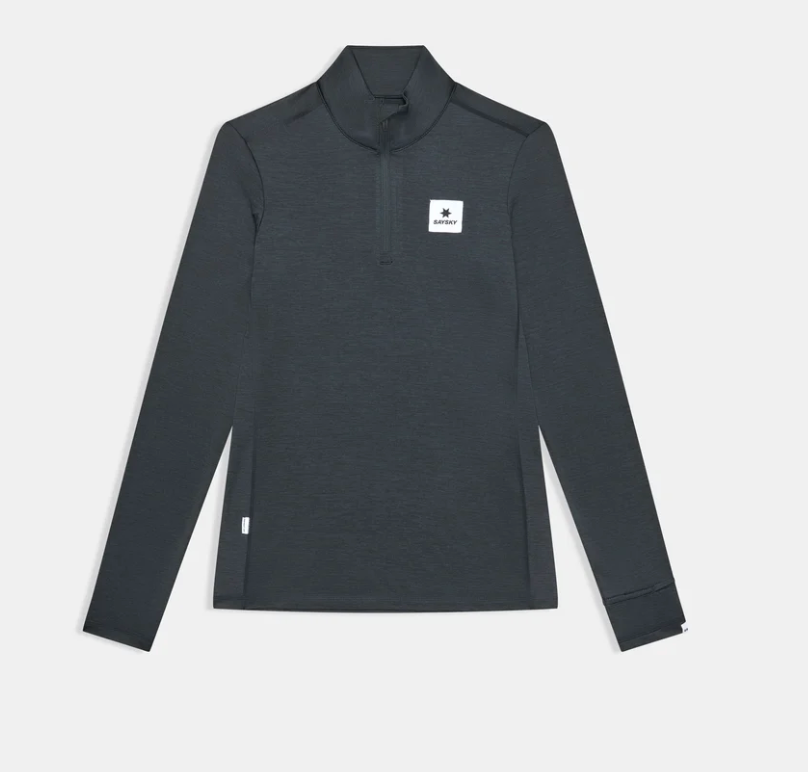 Saysky Camiseta Tiger Pace Half Zip Long Sleeve