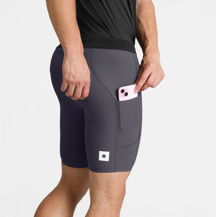 Saysky Shorts Combat+ Rib Tights 8” - Gris