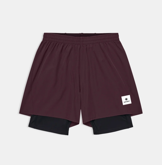 Saysky Shorts Pace 2 in 1 - 5” - Vino