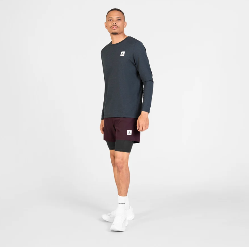 Saysky Shorts Pace 2 in 1 - 5” - Vino