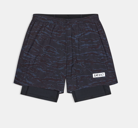 Saysky Shorts Tiger 2 in 1 Pace  5''