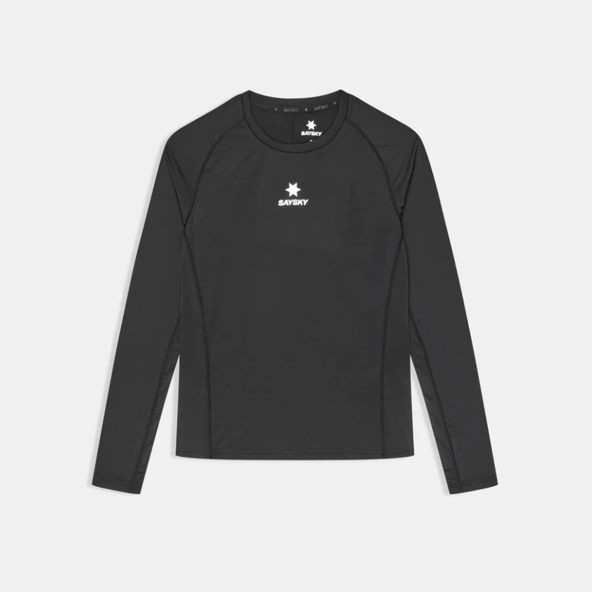 Saysky W Camiseta Combat Tech Long Sleeve - Negro