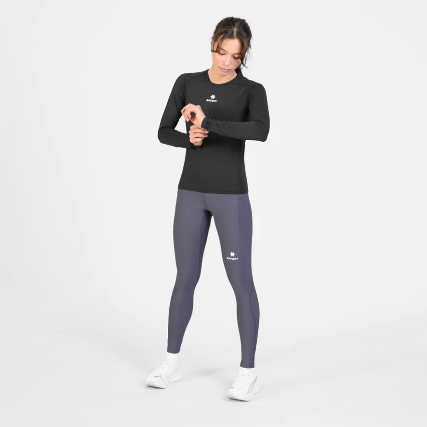 Saysky W Camiseta Combat Tech Long Sleeve - Negro