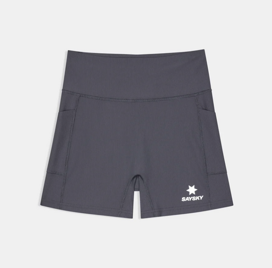 Saysky W Shorts Combat+ Rib Tights 4” - Gris