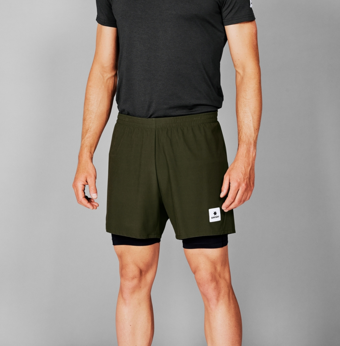 Saysky Pace 2 in 1 Shorts 5'' - Odda running