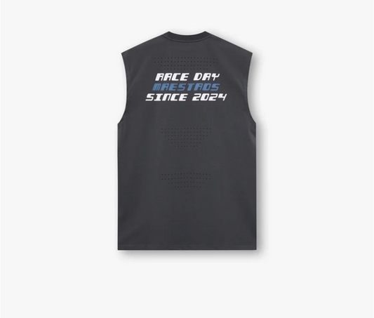 Beatyou Camiseta Lasercotton sleeveless - Carbon - Odda running