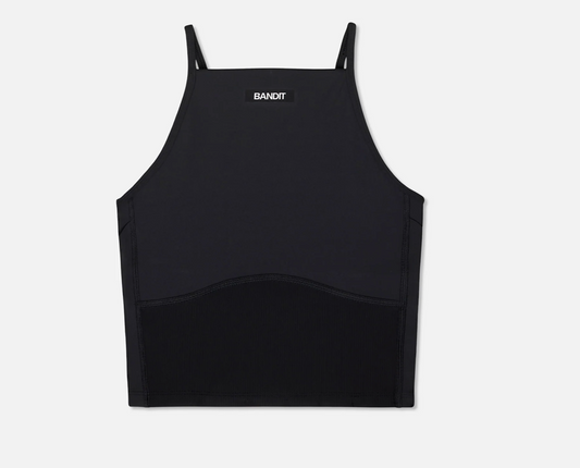Bandit W Top Stamina™ 6 Pocket Nova Crop - Negro - Odda running