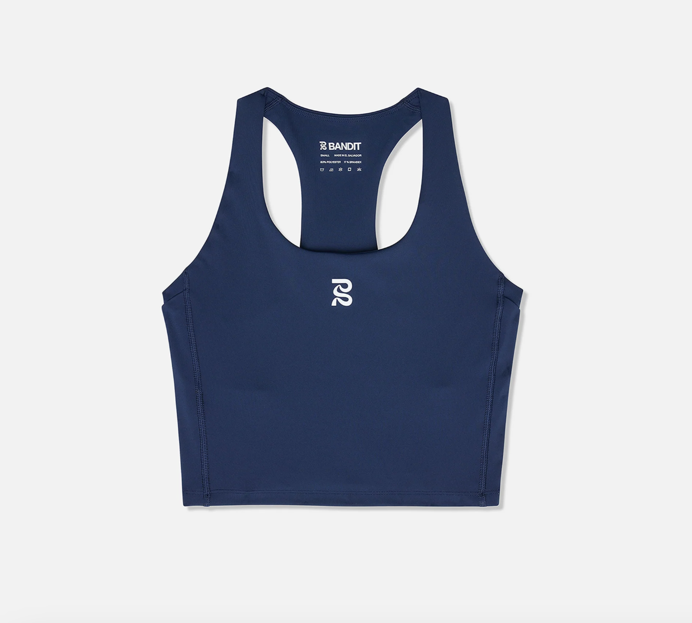 Bandit W Top Stamina™ Scoop Neck - Azul - Odda running