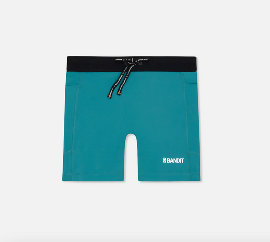Bandit W Shorts Stamina™ 5" - Verde - Odda running
