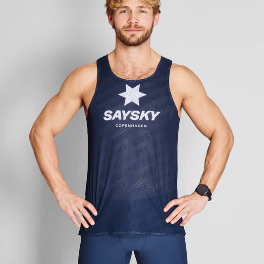 Saysky  Camiseta Flow Air Singlet - Azul