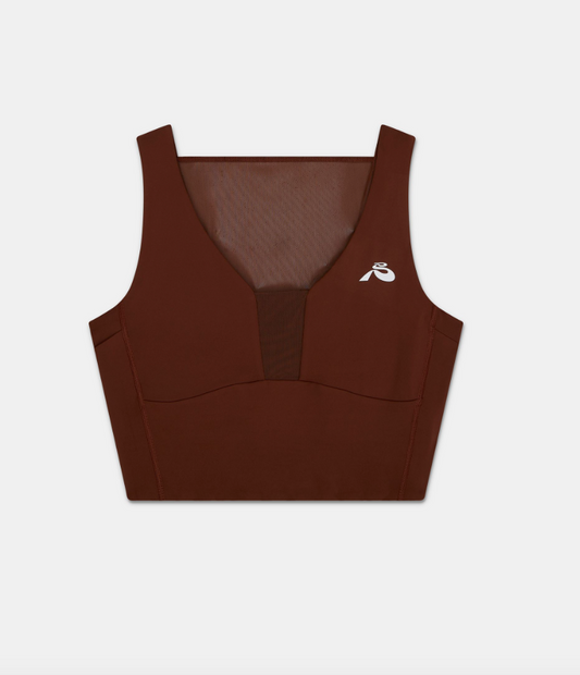 Bandit W Top Stamina™ Vela Race - Café - Odda running
