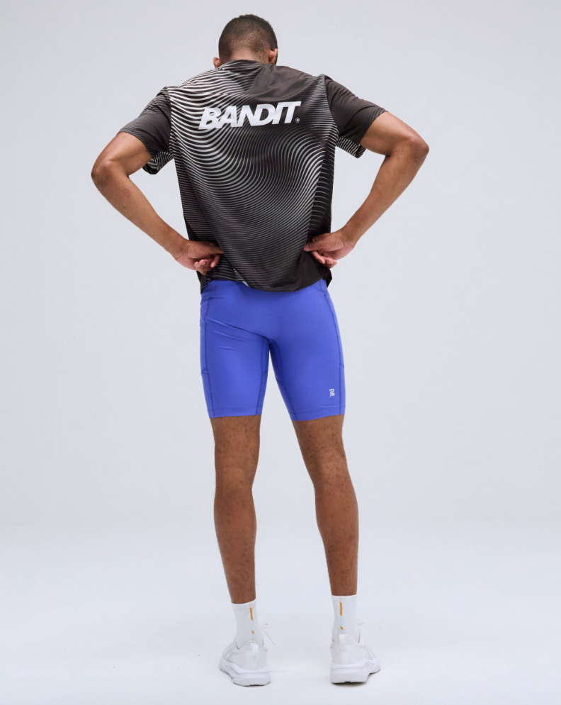 Bandit Camiseta Drift Performance - Negro - Odda running