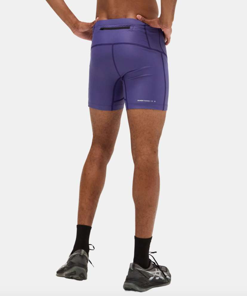 Bandit Shorts Superbeam 1/4 Tight - Morado Dusk - Odda running