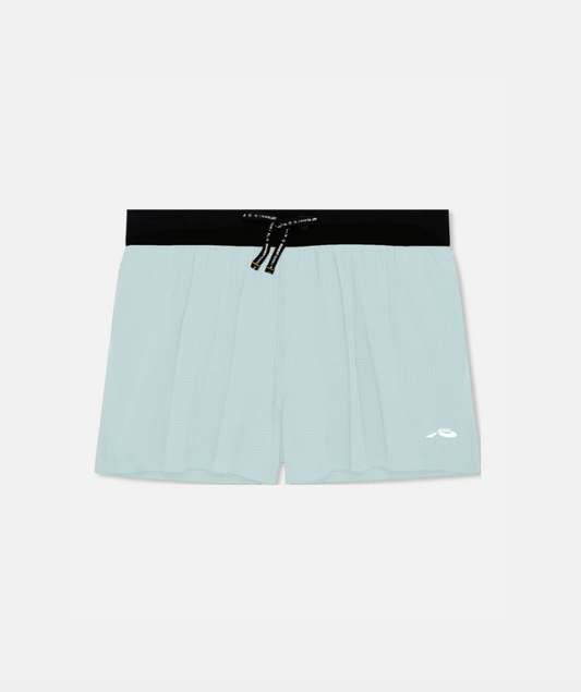 Bandit Shorts Vento™ 3" - Azul Menta - Odda running