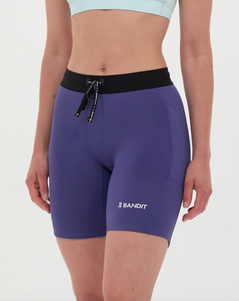 Bandit W Shorts Stamina™ 7" Compression - Morado Dusk - Odda running