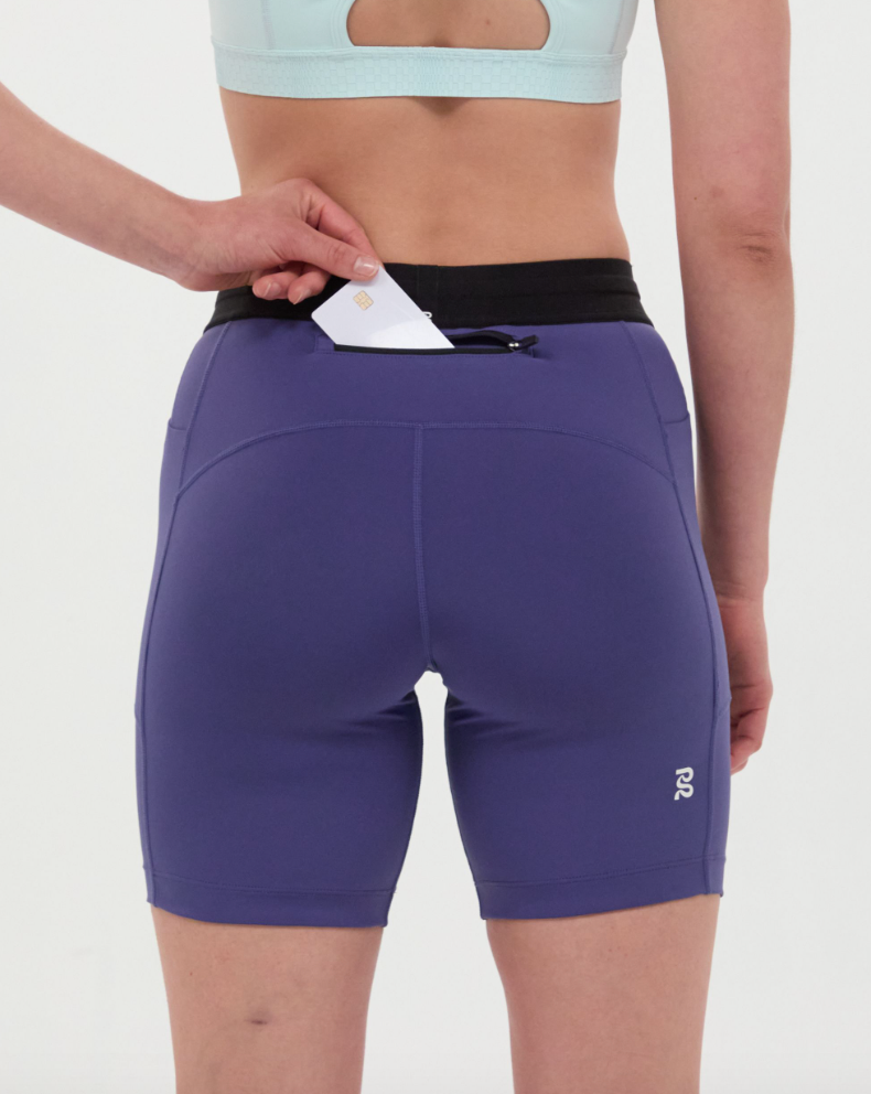 Bandit W Shorts Stamina™ 7" Compression - Morado Dusk - Odda running