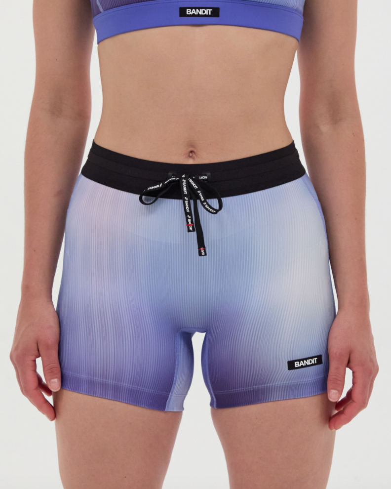 Bandit W Shorts Cadence 5" - Azul Gradient - Odda running