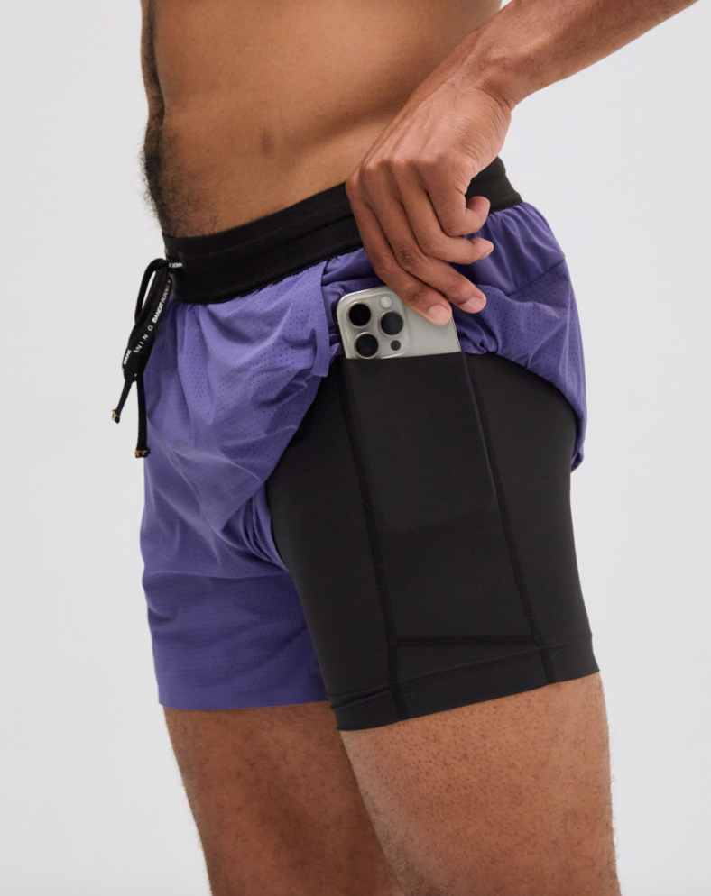 Bandit Short Vento™ 5" - Morado Dusk - Odda running