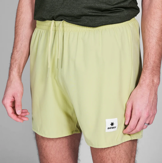 Saysky Shorts Pace 5'' - Verde Limón - Odda running