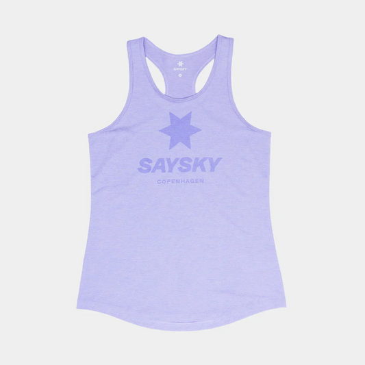 Saysky W Camiseta Logo Combat Singlet - Morado - Odda running