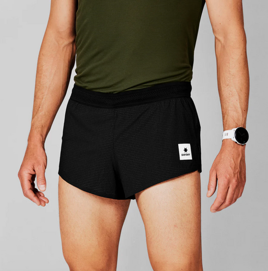 Saysky Short Flow 2'' - Negro - Odda running