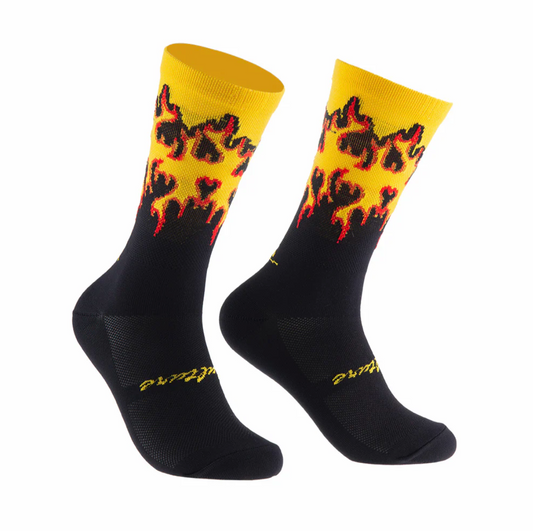 Culture Calcetines Fire - Negro - Odda running