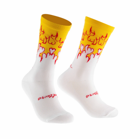 Culture Calcetines Fire - Blanco - Odda running
