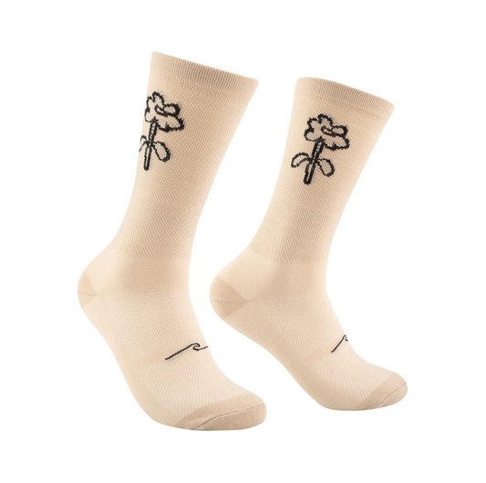 Calcetines Culture Flor - Beige - Odda running