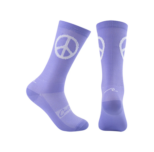 Calcetines Culture Peace - Morado - Odda running