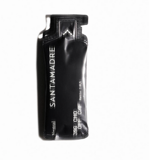 Santamadre gel energético 30CHO sin cafeína - Neutro - Odda running
