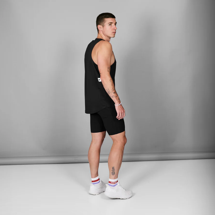 Saysky Camiseta Singlet Combat Pro - Negro - Odda running