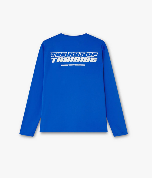 Beatyou Camiseta porous™ strada long tee - Azul - Odda running