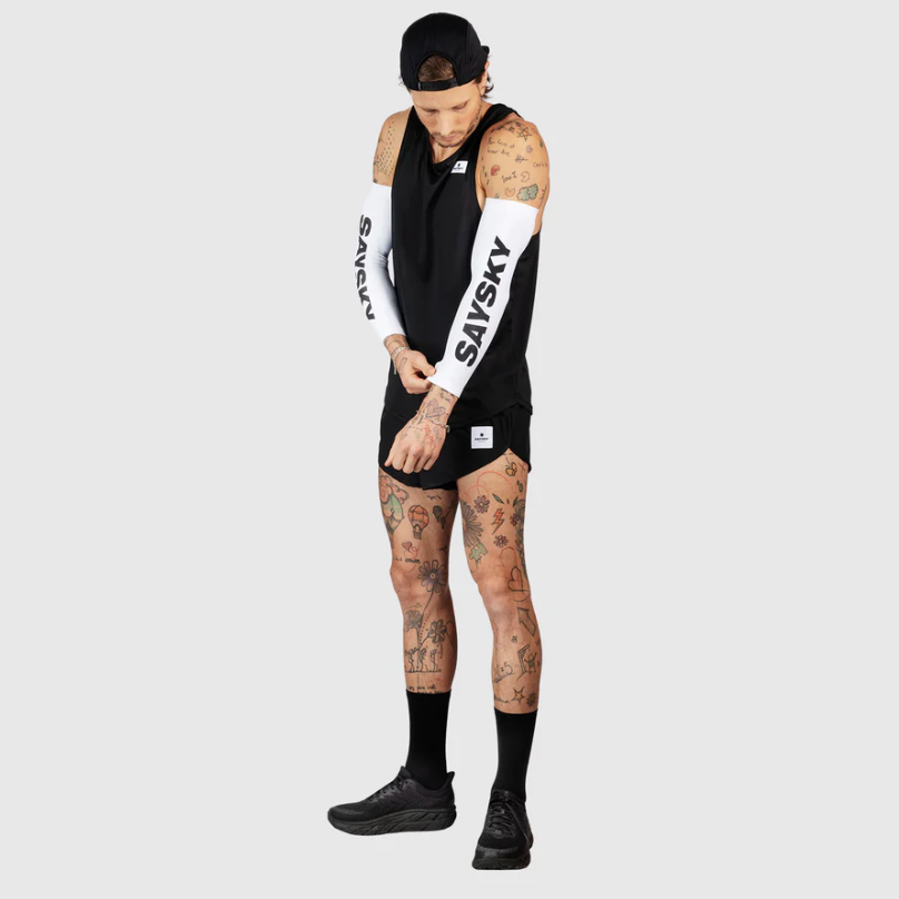 Saysky mangas combat sleeves - Blanco - Odda running