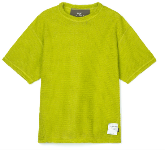 Satisfy Camiseta FuzzFleece™ AD - Verde - Odda running
