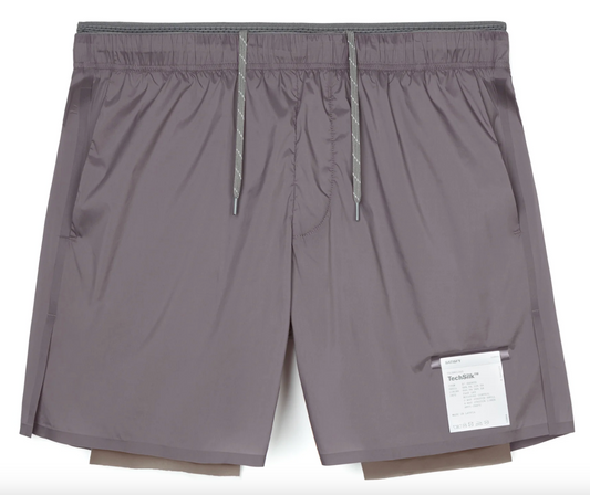 Satisfy W Shorts TechSilk™ 3" - Shark - Odda running