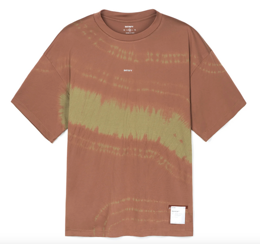 Satisfy Camiseta AuraLite™ - Tie-Dye - Odda running