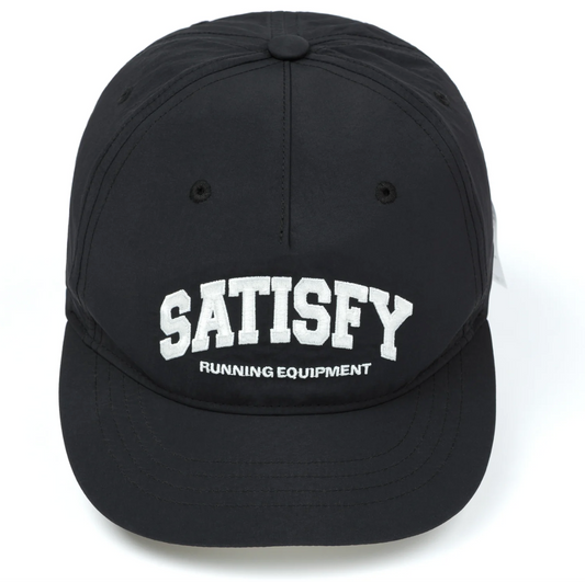 Satisfy FliteSilk™ 5-Panel Pinch - Logo Negro - Odda running